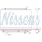 Nissen Nissens Radiator, 62727A 62727A - alternate 1